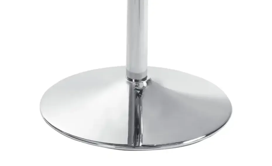 Barhocker mit Rückenbügel Leder