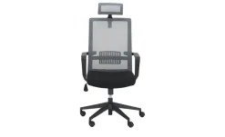 Bürodrehstuhl mit Kopfstütze