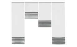 4er-Set Miniflächen Vorhang