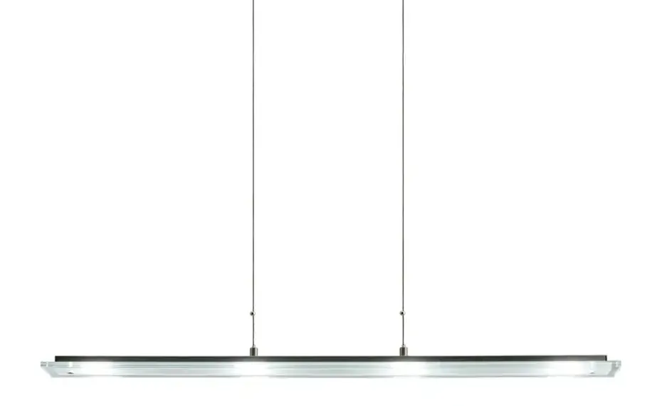 Fischer-Honsel LED-Pendelleuchte, nickel matt