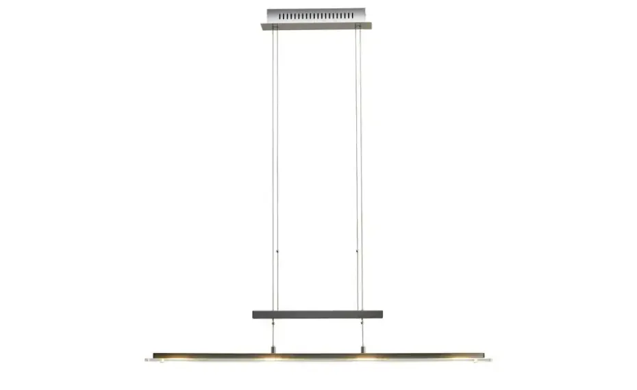 Fischer-Honsel LED-Pendelleuchte, nickel matt