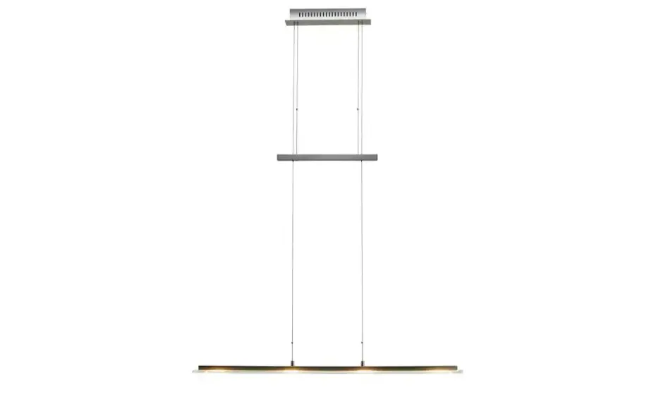 Fischer-Honsel LED-Pendelleuchte, nickel matt