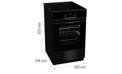 gorenje Elektroherd-Induktion GEIT5C60BPG