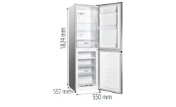 gorenje Kühl-Gefrierkombination NRK418ECS4