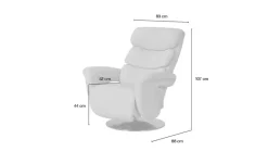 himolla Relaxsessel Leder 7628