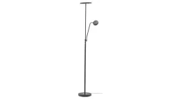 KHG LED-Deckenfluter, 2-flammig, schwarz