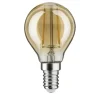 LED Vintage Tropfen E14/ 2W gold
