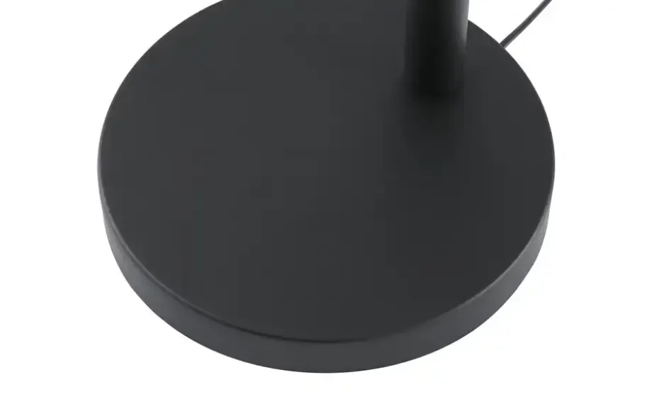 Meisterleuchten Bogenleuchte, 5-flammig, schwarz / Rauchglas