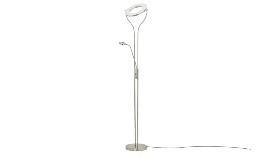 Meisterleuchten LED-Deckenfluter, 2-flammig Chrom