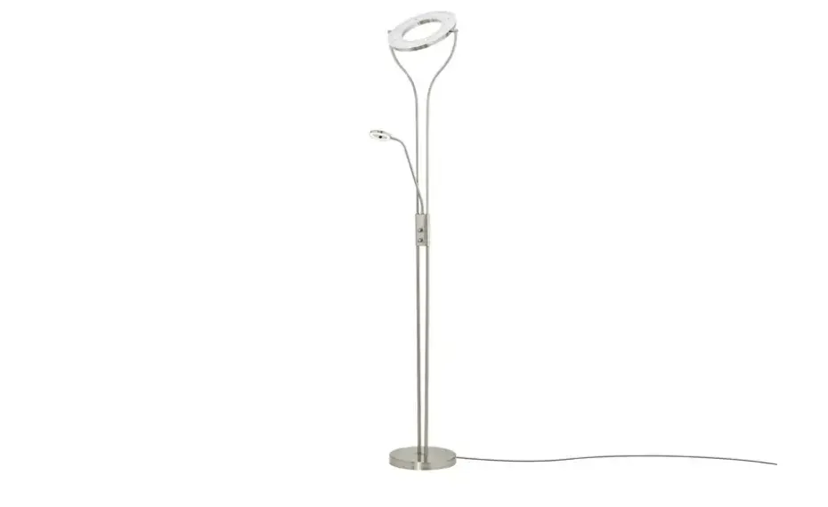 Meisterleuchten LED-Deckenfluter, 2-flammig Chrom