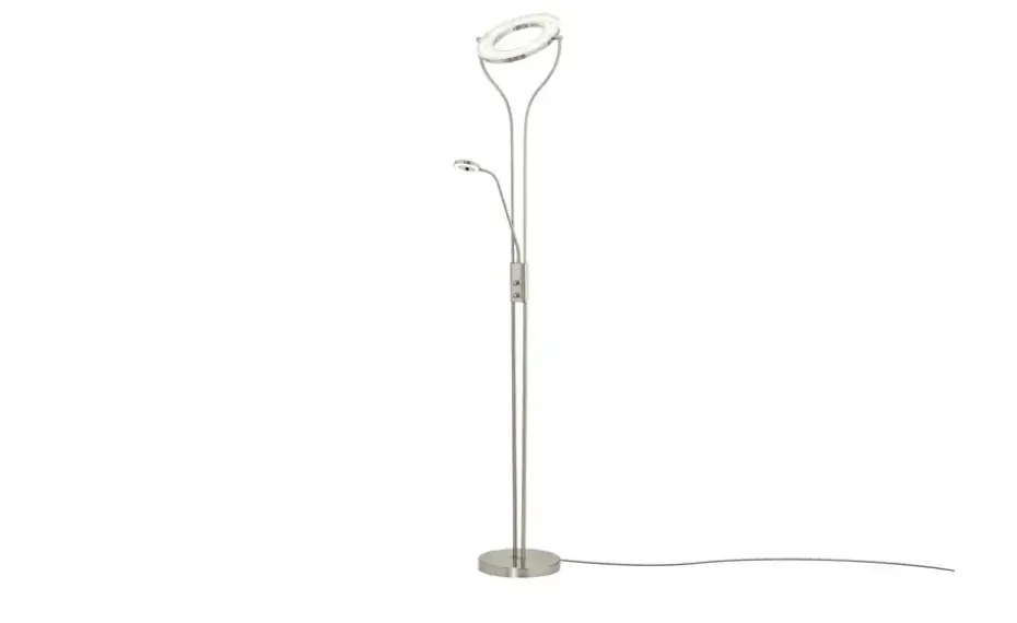 Meisterleuchten LED-Deckenfluter, 2-flammig Chrom
