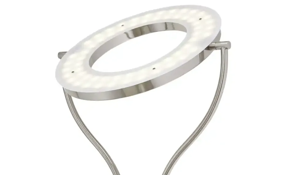 Meisterleuchten LED-Deckenfluter, 2-flammig Chrom