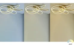 Meisterleuchten LED-Deckenleuchte messing-matt