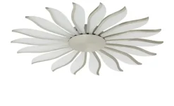 Meisterleuchten LED-Deckenleuchte, ´Sonne´ Nickel matt