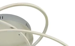 Meisterleuchten LED-Deckenleuchte Nickel-matt