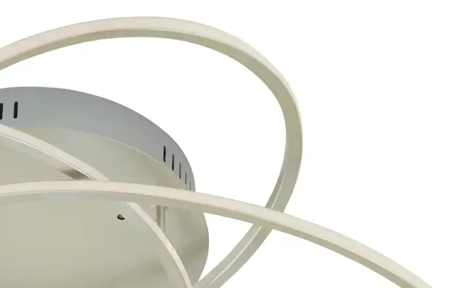 Meisterleuchten LED-Deckenleuchte Nickel-matt