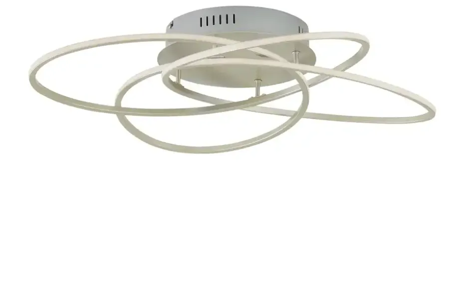 Meisterleuchten LED-Deckenleuchte Nickel-matt