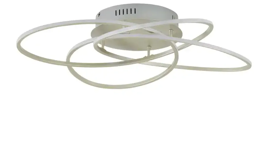 Meisterleuchten LED-Deckenleuchte Nickel-matt