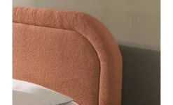 S-STYLE Boxbett mit Bettkasten, Bouclé-Stoff Sonna