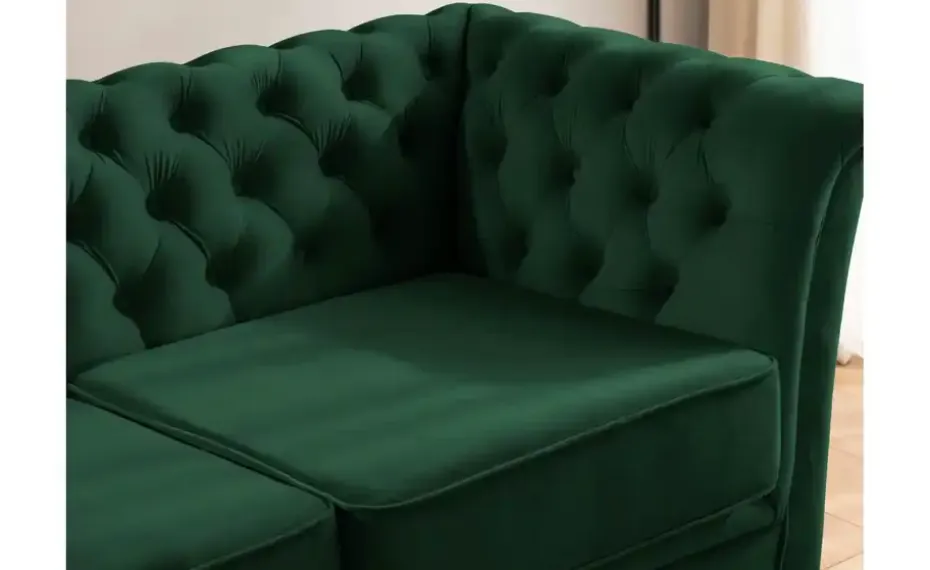S-STYLE Chesterfield Sessel Wilhelm