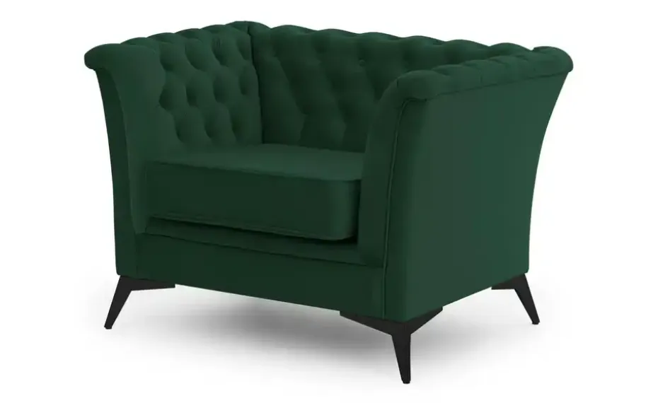 S-STYLE Chesterfield Sessel Wilhelm