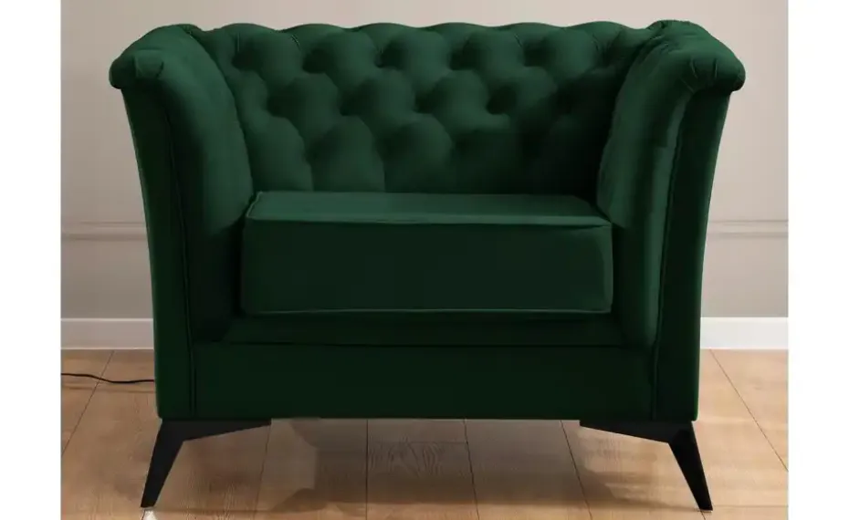 S-STYLE Chesterfield Sessel Wilhelm