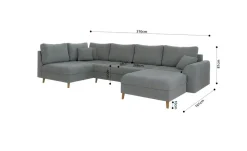 S-STYLE Wohnlandschaft Lars